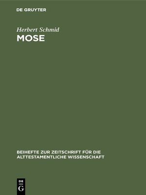 cover image of Mose